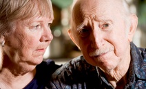 Newly diagnosed patient, anxious couple